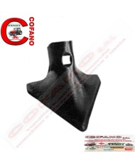 Vomere a lancia per vibrocoltivatori 105 x 4 mm Vomere a lancia per vibrocoltivatori 105 x 4 mm