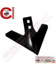 Vomere a lancia 55380 in acciaio 200 x 6/45 mm M10 Vomere a lancia 55380 in acciaio 200 x 6/45 mm M10