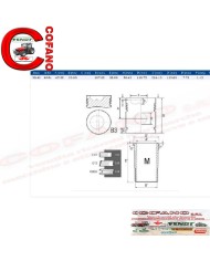 Kit riparazione cilindro motore Case IH serie 46 55 56 Kit riparazione cilindro motore Case IH serie 46 55 56