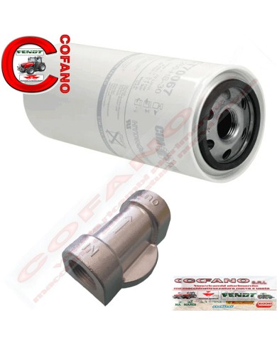 Filtro separatore acqua-carburante 0.26 L - CT70076 CIM-TEK con testata