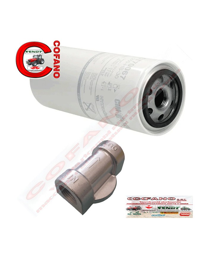 Filtro separatore acqua-carburante 0.26 L - CT70076 CIM-TEK con testata