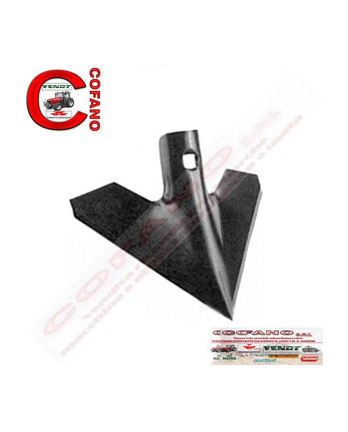 Vomere a lancia 55359 Misura: 150 x 4 mm