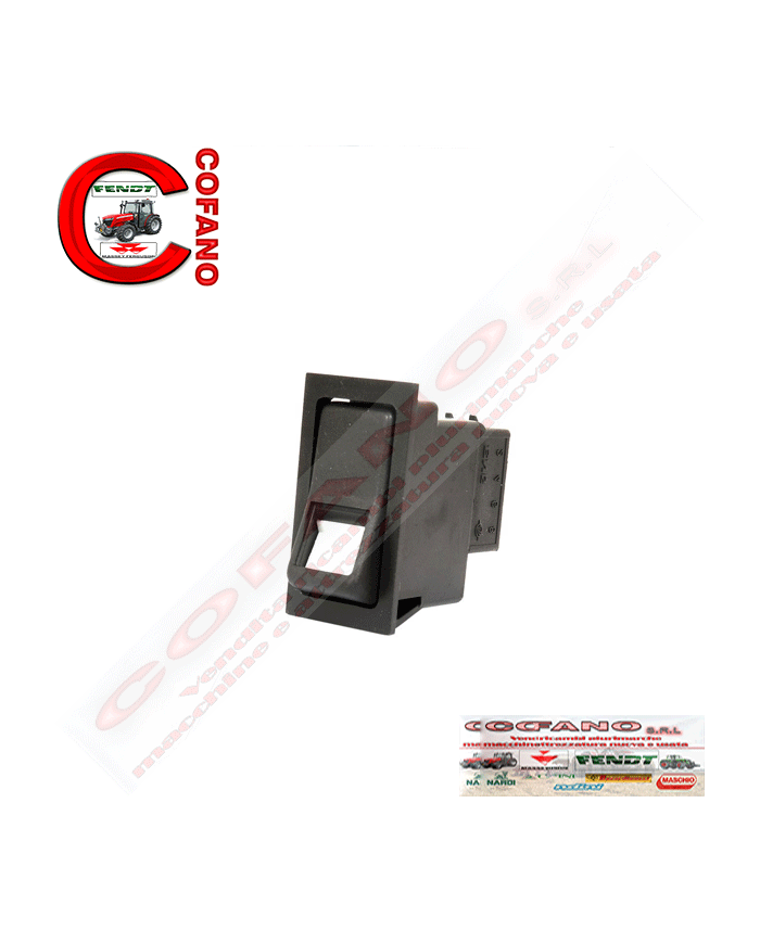 Interruttore oscillante-attacco universale-luci 2 posizioni