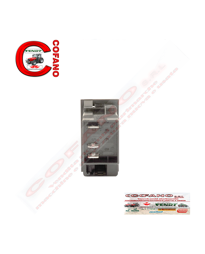 Interruttore oscillante-attacco universale-luci 2 posizioni