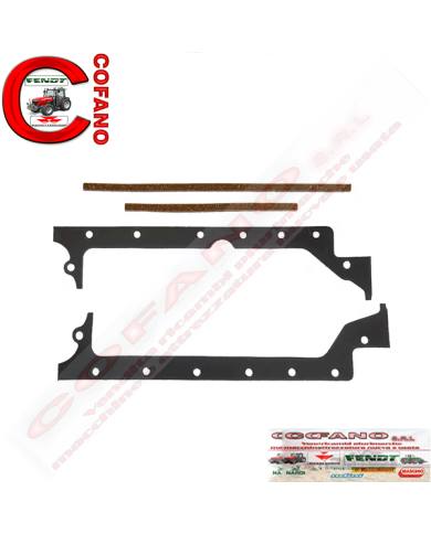 Set guarnizioni coppa dell'olio trattore 3 cilindri Set guarnizioni coppa dell'olio trattore 3 cilindri