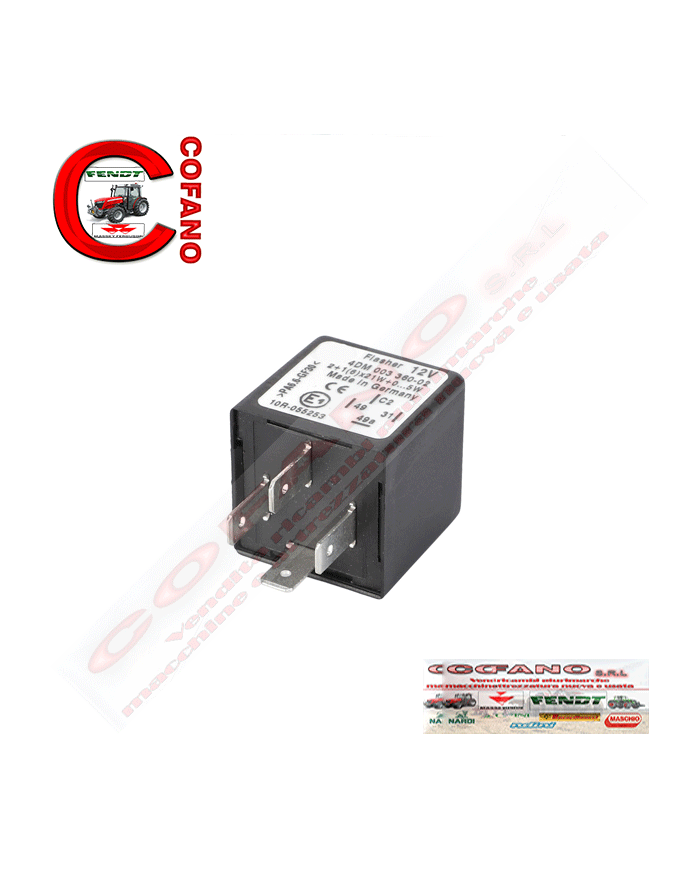 Relé 1696565M1 Hella 12V Frecce MF 300