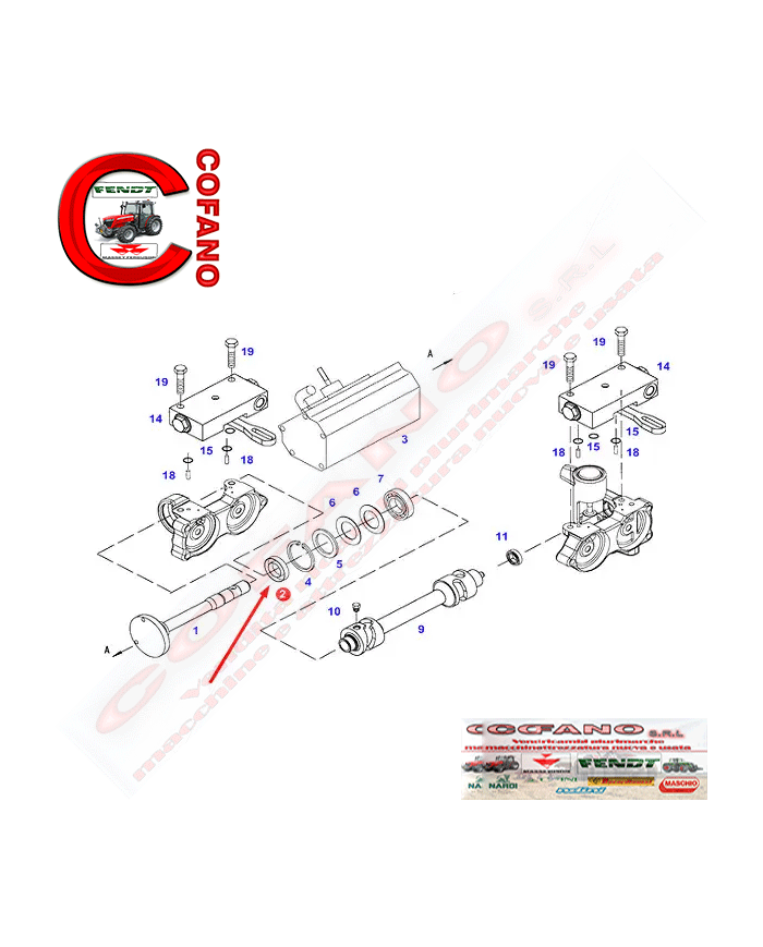Paraolio X550035200000 Agco 22x35x7