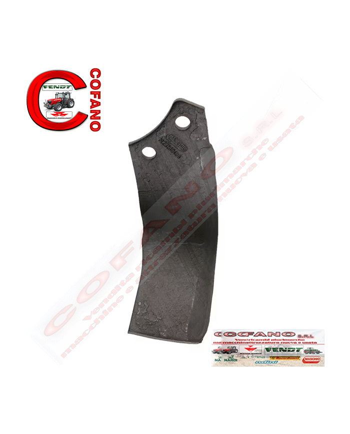 Zappa Maschio ad elica modello U rotazione dx o sx