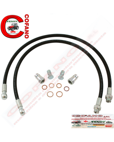 Kit tubi di collegamento per cilindro idraulico 3/8"collegamento 900/900 Kit tubi di collegamento per cilindro idraulico 3/8"collegamento 900/900
