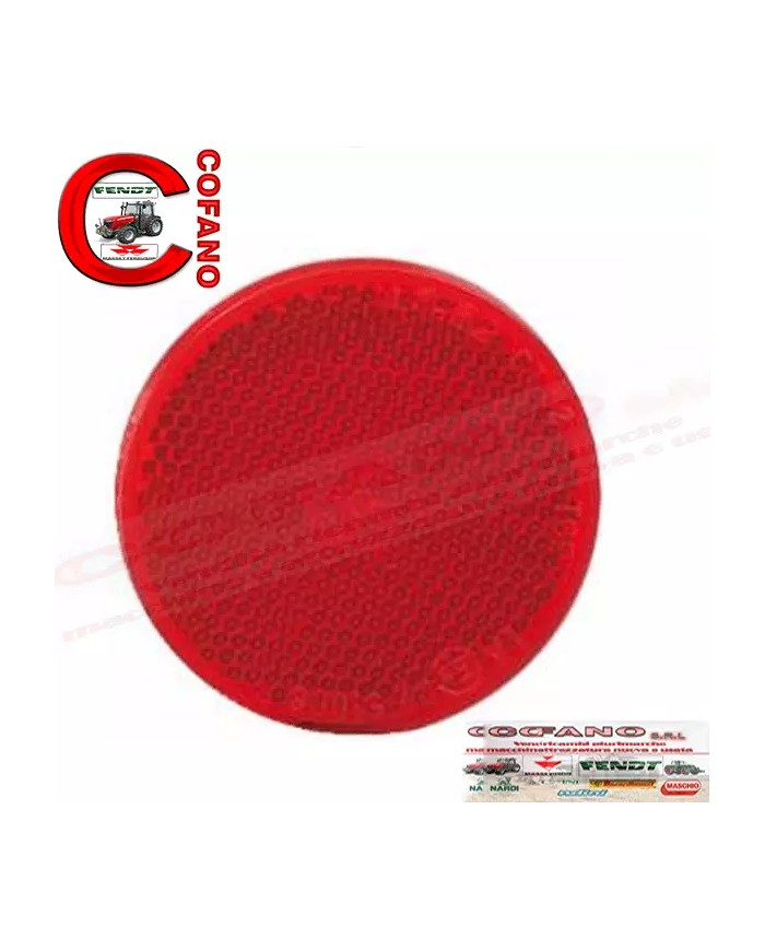 Catadiottro rotondo 80 mm