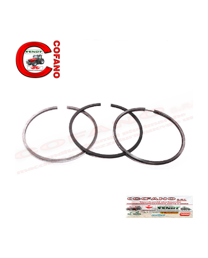 Set anelli pistone 3218416R92 Case IH