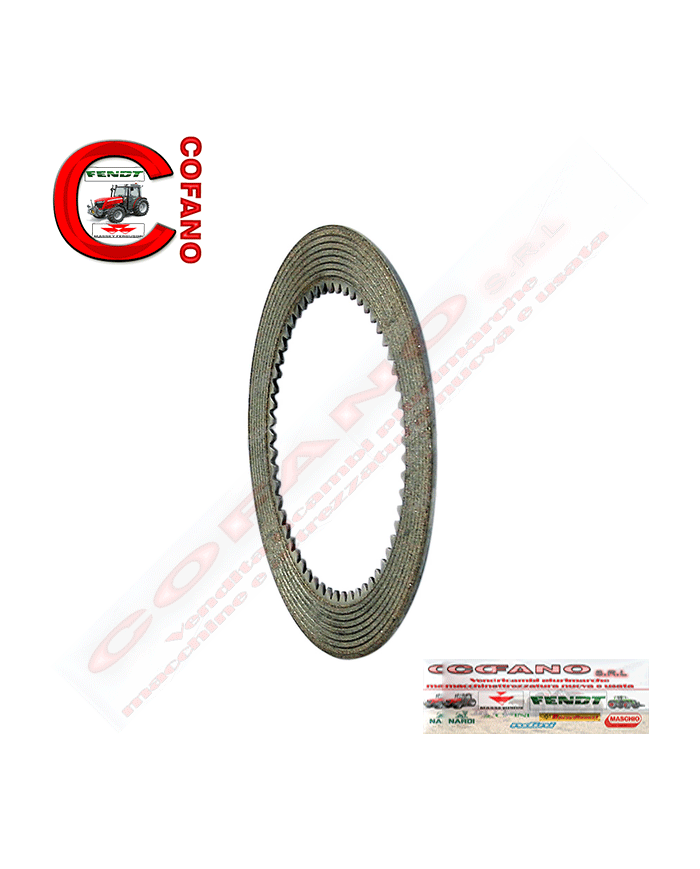 Disco frizione Ø 87.5 X 128 X 2.45 MM - Z 57