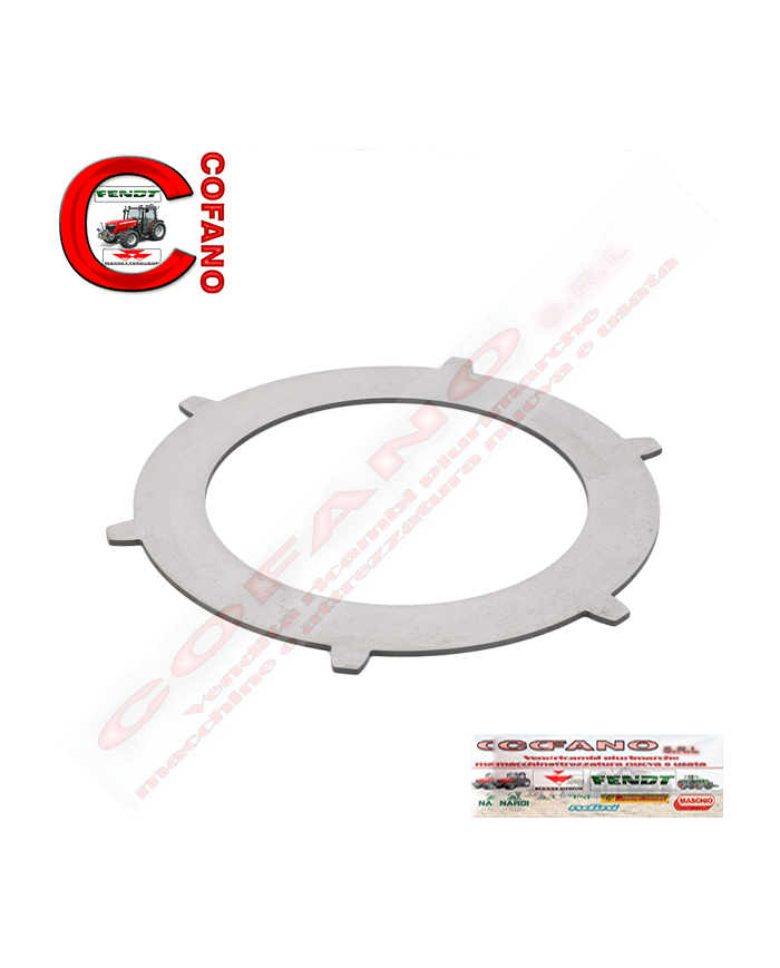 Piastra cambio disco frizione PTO MF serie 100 - 185464M1