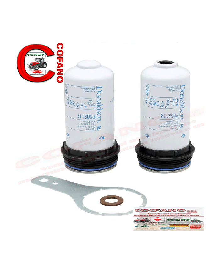 Kit filtro carburante Donaldson P582117-P582118 Kit filtro carburante Donaldson P582117-P582118