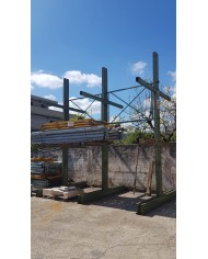Scaffalatura Cantilever verde H 4800 mm