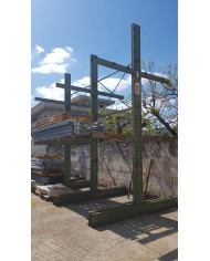 Scaffalatura Cantilever verde H 4800 mm