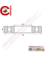 Cuscinetto a sfere scanalati tipo largo 6010ZZ