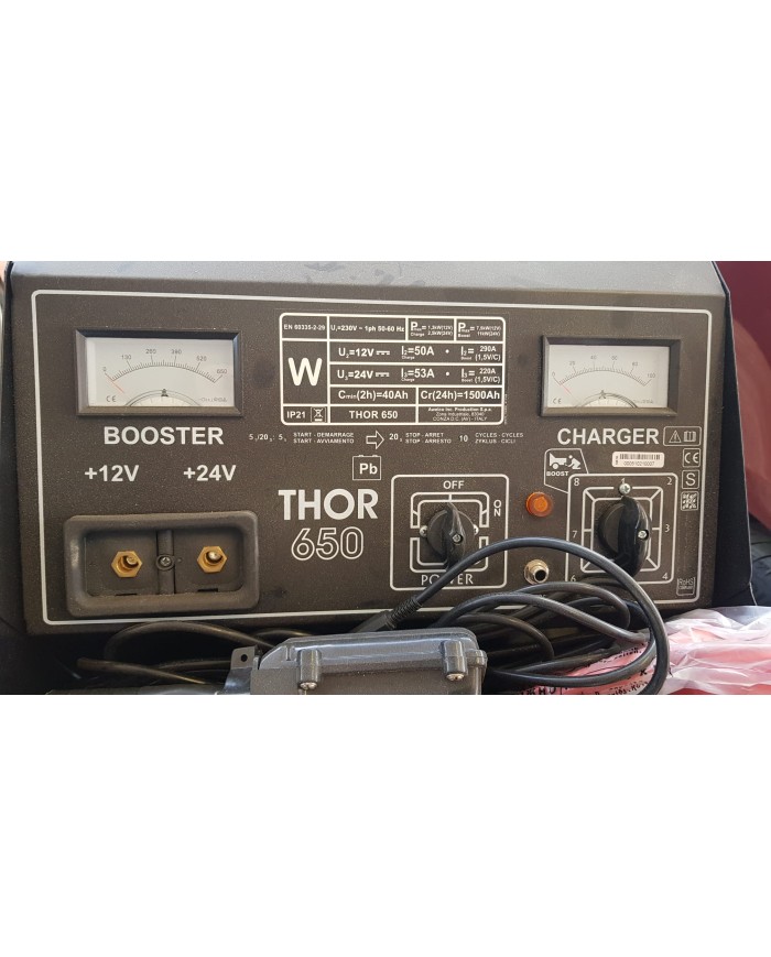 Caricabatterie avviatore Awelco Thor Booster 650