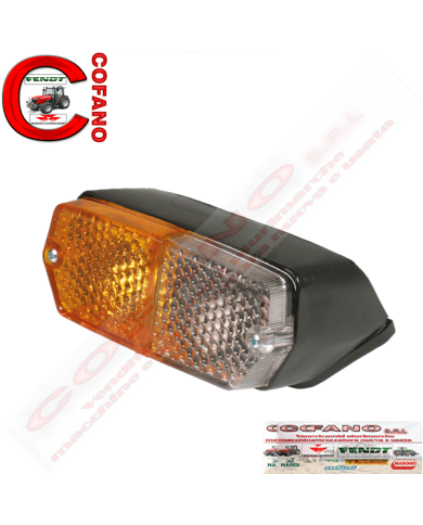 Fanale anteriore DX 2 luci Fiat serie 1300 Fanale anteriore DX 2 luci Fiat serie 1300