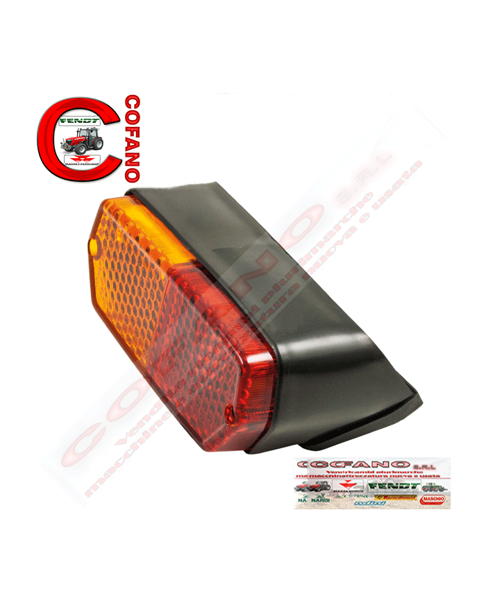 Fanale posteriore DX 3 luci Fiat serie 1300