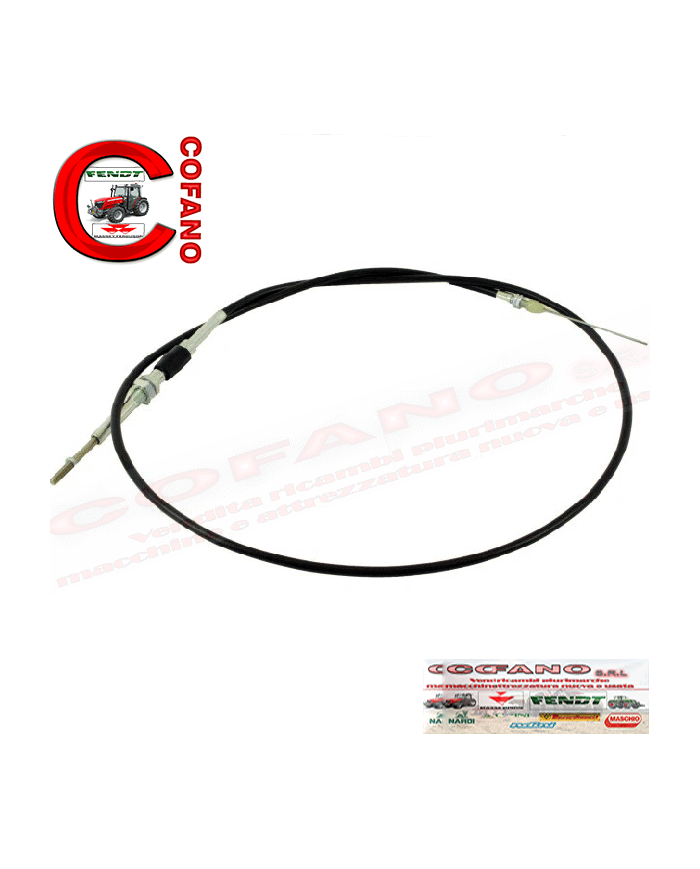 Cavo di arresto 1560 mm 3221356R3 Case IH serie 55 56