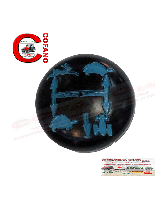 Pomello leva cambio 3223643R1 Case IH serie 44