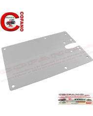 Portatarga per trattore zincato