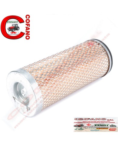 Filtro aria esterno 1807257M1 compatibile con MF serie 100 e motori Perkins