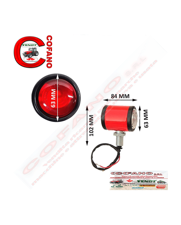Kit luci stile Butler Massey Ferguson 35x