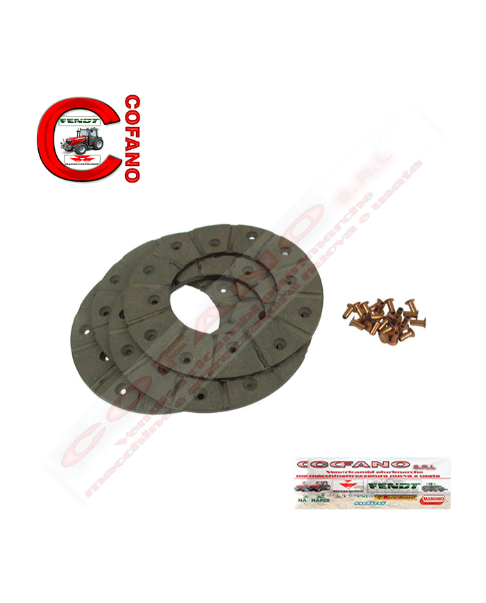 Kit guarnizioni freno Ø 165 mm 3910280M91