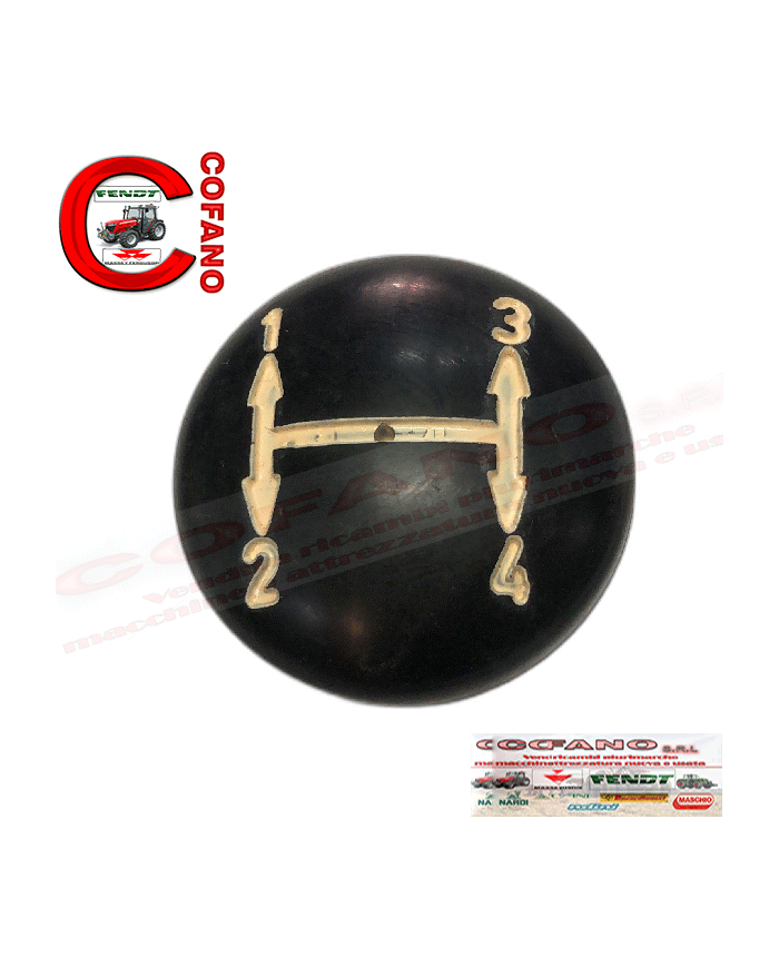 Pomello leva cambio 3223644R1 compatibile con Case IH