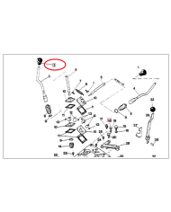 Pomello leva cambio 3223644R1 compatibile con Case IH