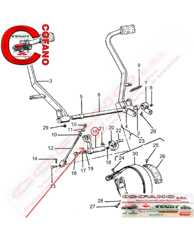 Leva Agco 1824766M94