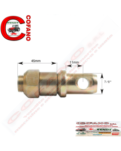Perno per stabilizzatore 22x83mm
