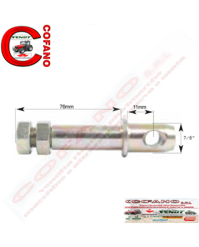 Perno per stabilizzatore 22x113mm Fil 5/8x25.4 mm Perno per stabilizzatore 22x113mm Fil 5/8x25.4 mm