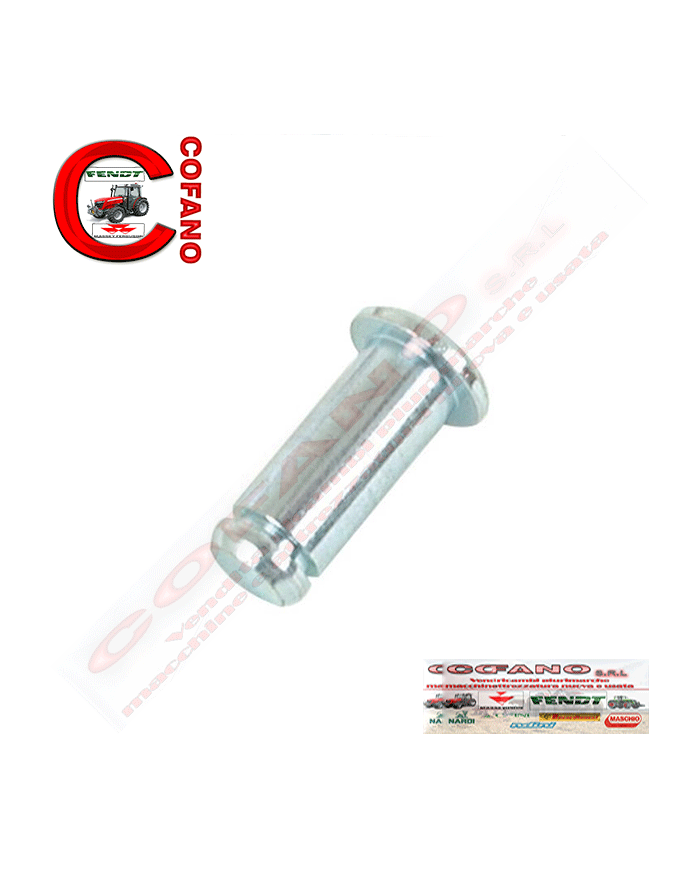 Perno a clip metrico Ø12 x 29mm