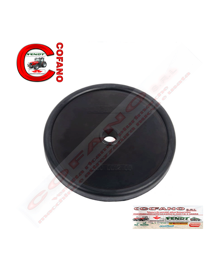 Membrana in gomma per pompa Comet Ø 120 mm