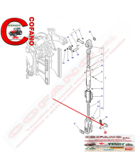 Perno d'attacco Agco 3788414M1