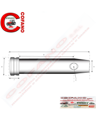 Perno Lung 102 mm x Ø 19 mm Cat. 1