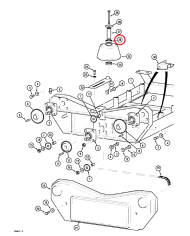 Cuscinetto a sfere 3217763R91 Case IH 29,99x55x13 mm