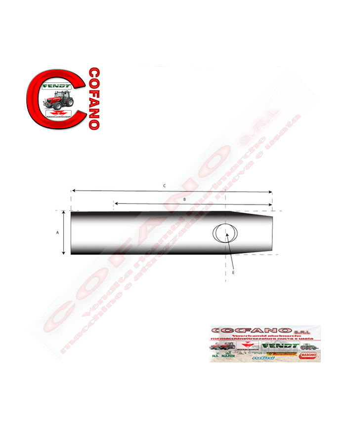 Spinotto Ø 28x28 mm Cat.2