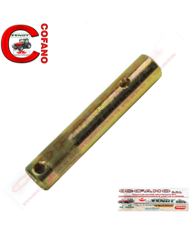 Albero di pedale L. 140 mm Landini Massey Ferguson -180444M2 Albero di pedale L. 140 mm Landini Massey Ferguson -180444M2