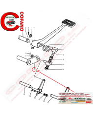 Leva per pedale frizione 1809179M92