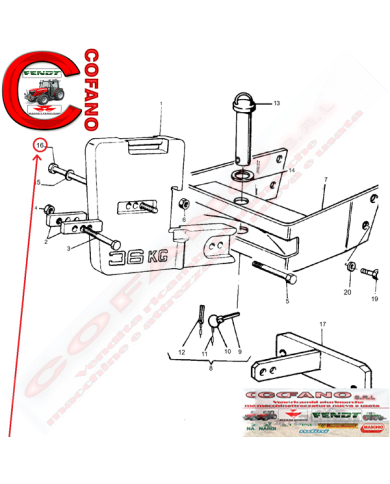 Vite 391327X1 Lung.260