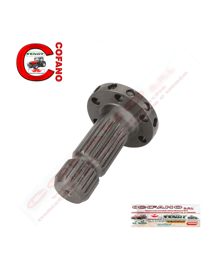Albero pto 1'' 3/4 Z20 MF Fendt 0071033100000