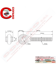 Giunto sferico MF 35 135 240 245 Lung 295 mm 1-1/16 UNF