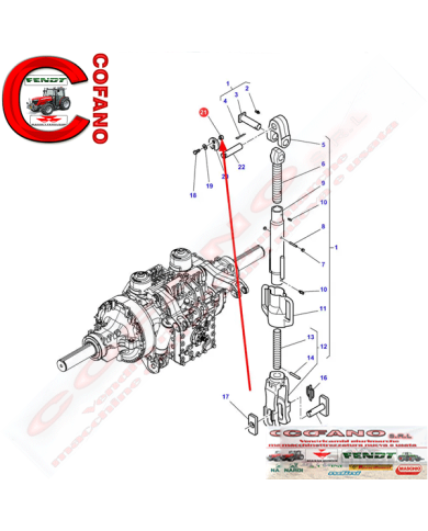 Boccola Fendt 92680030030 Boccola Fendt 92680030030