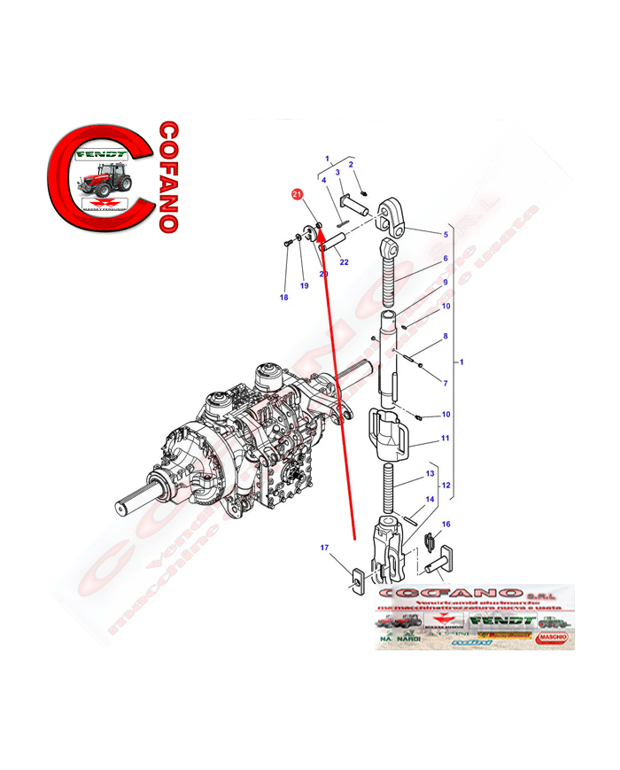 Boccola Fendt 92680030030 Boccola Fendt 92680030030