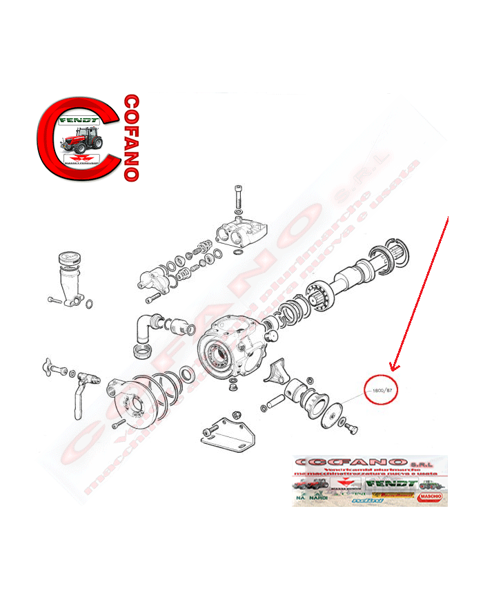 Membrana Comet 100 mm 1800/70