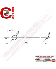 Fanale illuminazione targa Cobo 02.662.000.01